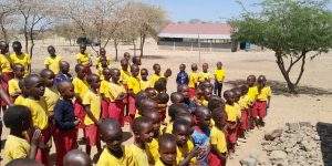 Photograph of a school in Kenya